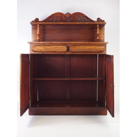 Original viktorianisches Mahagoni Sideboard antik England 1850