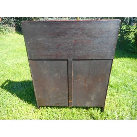 Britischer antiker Zeitungs Ständer Mahagoni Magazinständer 1920