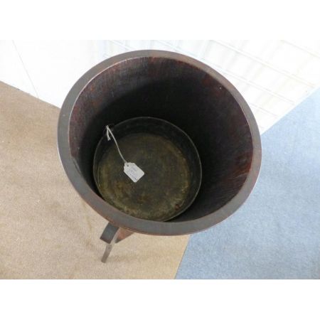 Original antiker englischer Blumentopf aus Eiche 1920