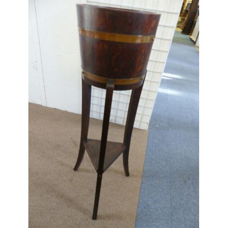 Original antiker englischer Blumentopf aus Eiche 1920