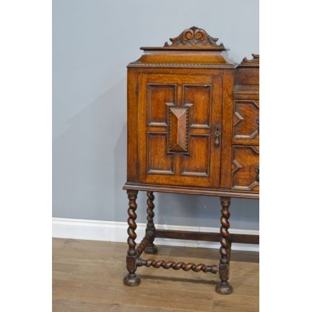 Jacobinisches original antikes Sideboard Eiche Edwardianisch 1890