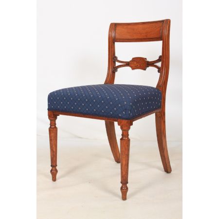 Einzigartiger Antiker Satz englischer Eiche Esszimmerstühle 8 Stück 1850