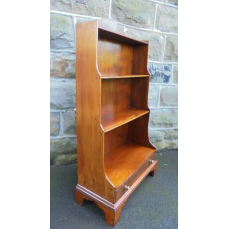 Kleiner edwardianischer original englischer Mahagoni Bücherschrank antik 1890