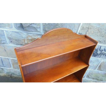 Kleiner edwardianischer original englischer Mahagoni Bücherschrank antik 1890