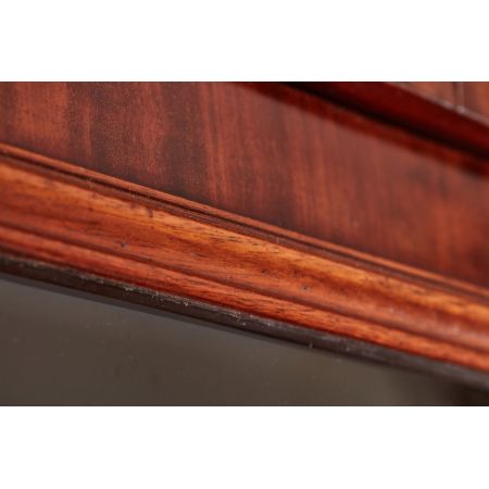 Hochwertiger original viktorianischer Mahagoni Bücherschrank Breakfront antik 1860