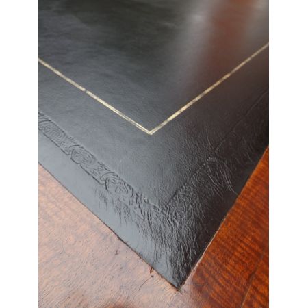 Feiner Antiker Regency Mahagoni Schreibtisch Partners Desk englisch 1810