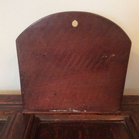 Antike englische Mahagoni Kerzenbox Kerzenkasten 1850