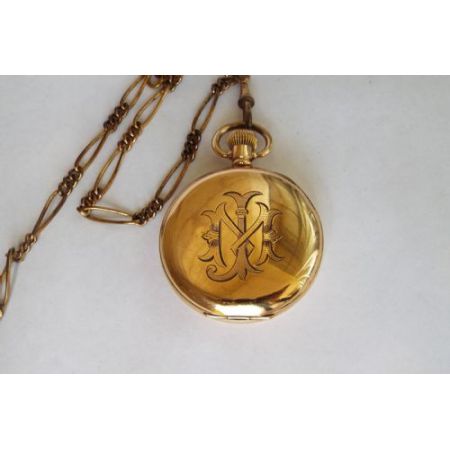 Antike Schweizer Taschenuhr der 1930er Jahre