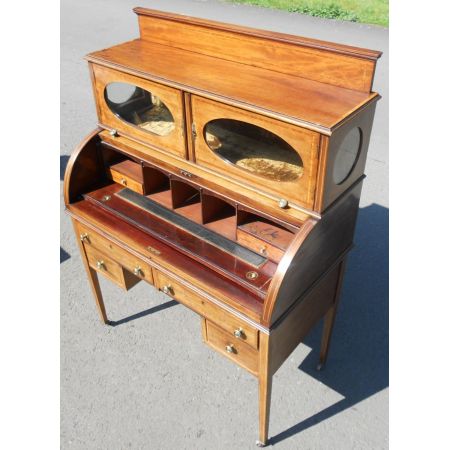 Hübscher antiker Edwardianischer Mahagoni Sekretär englisch 1900