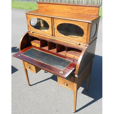 Hübscher antiker Edwardianischer Mahagoni Sekretär englisch 1900