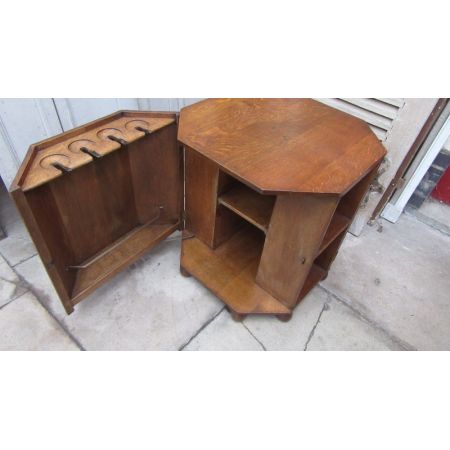 Herrlicher antiker kleiner Eichen Barschrank Heals edwardianisch 1890