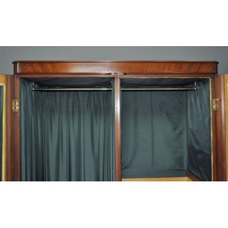 Sehr guter antiker viktorianischer Mahagoni Kleiderschrank englisch 1860