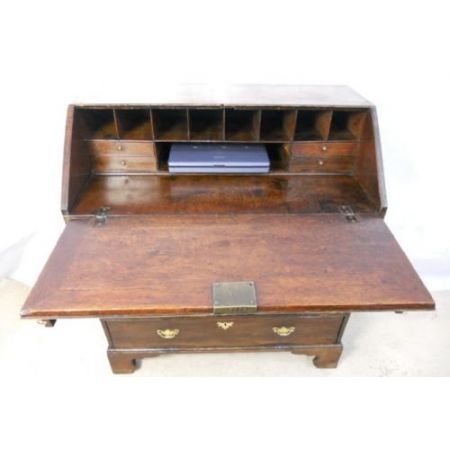 Georgianischer original antiker Sekretär Eiche englisch 1700