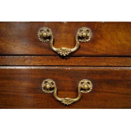 Original Antiker Englischer George III Mahagoni Sekretär ca. 18.JH