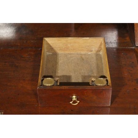 Original Antiker Englischer George III Mahagoni Sekretär ca. 18.JH