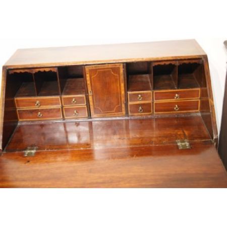 Englischer Antiker Mahagoni Sekretär 1910