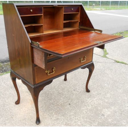 Edwardianischer original antiker Mahagoni Sekretär englisch 1910