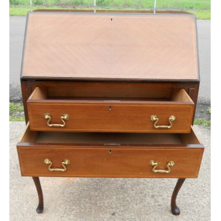 Edwardianischer original antiker Mahagoni Sekretär englisch 1910