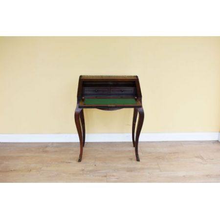 Viktorianischer französischer Palisander Sekretär antik 1850