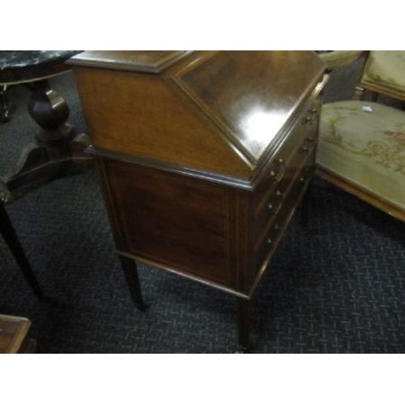 Original antiker englischer Mahagoni Sekretär 1900