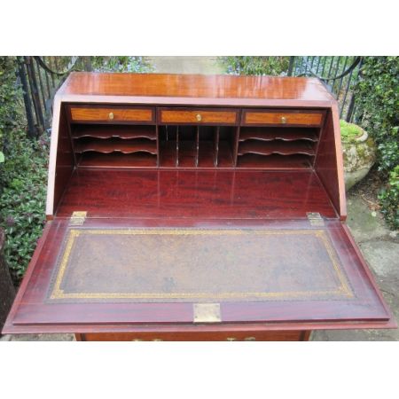 Sehr schöner antiker Satinholz Mahagoni Sekretär England circa 1900