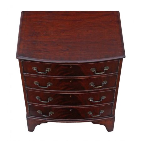 Kleine original antike Mahagoni Kommode Georgian Revival 1915