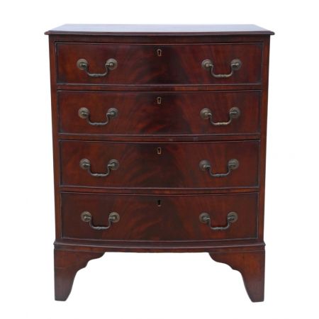 Kleine original antike Mahagoni Kommode Georgian Revival 1915