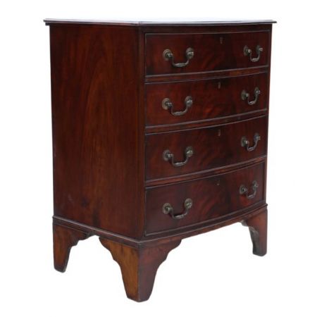 Kleine original antike Mahagoni Kommode Georgian Revival 1915