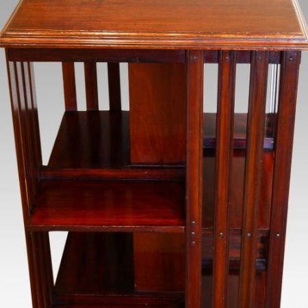 Edwardianisches Mahagoni Bücherregal antik England 1910