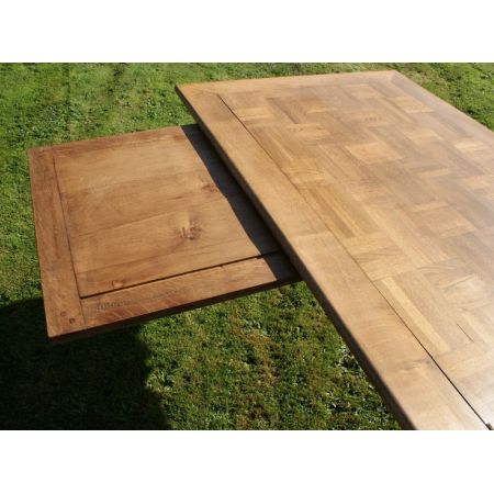 Großer original antiker französischer Eichen Esstisch 1890