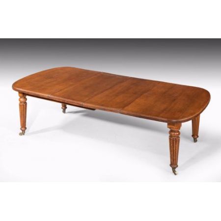 Toller Regency Mahagoni Esstisch antik erweiterbar ca 1840