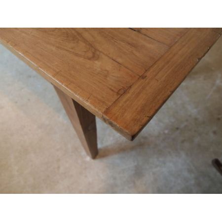 Feiner französischer viktorianischer antiker Landhaus Esstisch Kastanie ca 1850