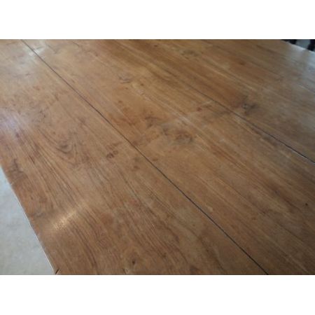 Feiner französischer viktorianischer antiker Landhaus Esstisch Kastanie ca 1850