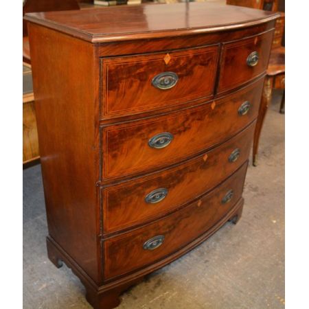 Viktorianische original antike Mahagoni Kommode England ca 1850