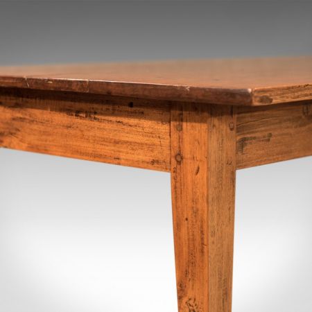 Französischer Landhaus Esstisch Eiche antik ca 1890