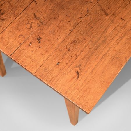 Französischer Landhaus Esstisch Eiche antik ca 1890