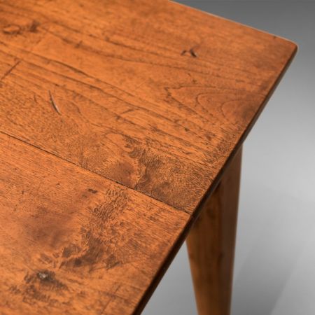 Französischer Landhaus Esstisch Eiche antik ca 1890