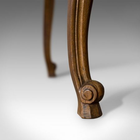 Französisicher Antiker Eichen Esstisch erweiterbar original 1910