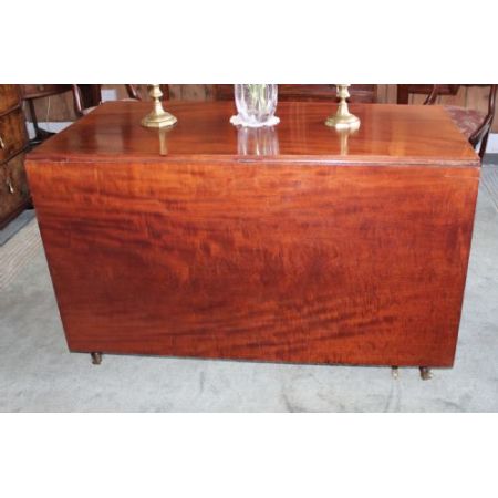 Großer original antiker Regency Mahagoni Esstisch erweiterbar 1790