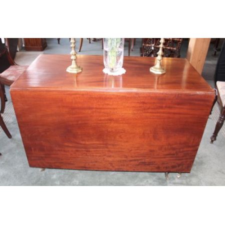 Großer original antiker Regency Mahagoni Esstisch erweiterbar 1790