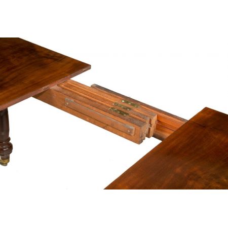 Antiker Englischer Regency Mahagoni Esstisch ca 1835