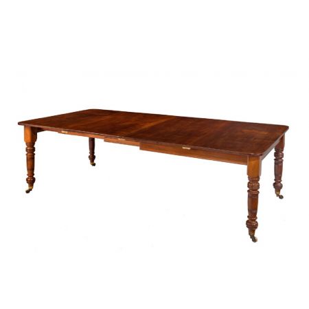 Antiker Englischer Regency Mahagoni Esstisch ca 1835