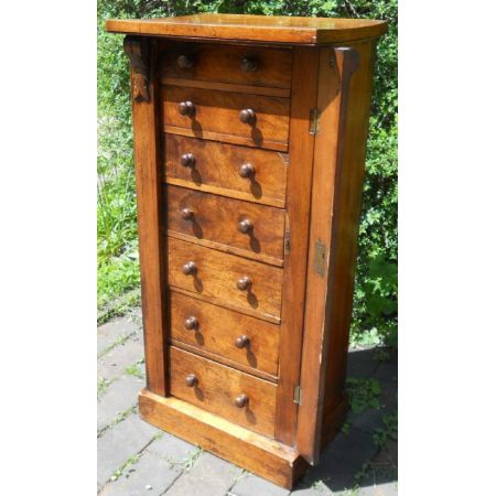 Original Antike Englische Viktorianische Mahagoni Kommode ca. 1860