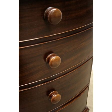 Georgianische Englische Antike Mahagoni Kommode George III  