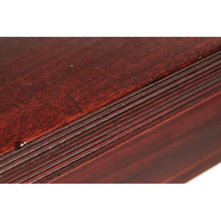 Praktischer Antiker englischer George III Mahagoni Tisch klappbar ca 1770