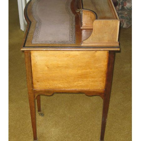 Edwardianischer Englischer Antiker Mahagoni Schreibtisch 1910