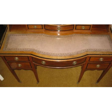 Edwardianischer Englischer Antiker Mahagoni Schreibtisch 1910