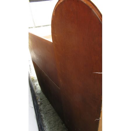 Art Deco Antike Nussbaum Vitrine England 1920