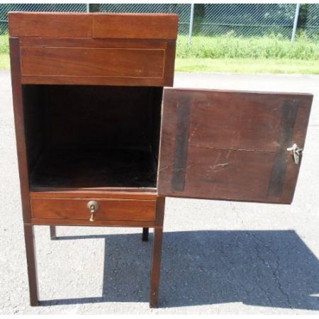 Georgianischer original antiker Mahagoni Waschtisch ca 1800