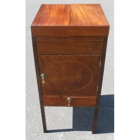 Georgianischer original antiker Mahagoni Waschtisch ca 1800